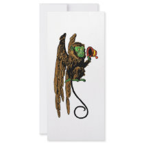 Vintage Wizard of Oz; Flying Monkey Customized Rack Card