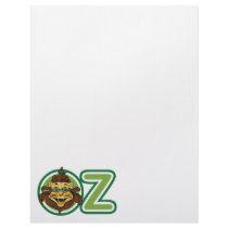 Vintage Wizard of Oz, Lion Inside Letter O