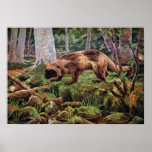 Vintage Wolverine Illustration Posters