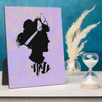 Vintage Woman Silhouette plaques