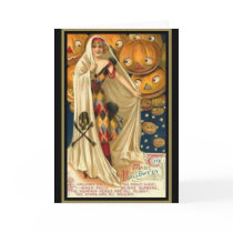 Vintage Woman with Cape cards