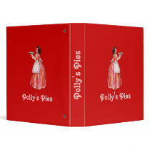 Vintage Woman with Pie binders