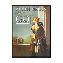 Vintage Women of Britain Say Go Recruitment Poster t-shirts by vintagegiftmall Vintage Women of Britain Say Go Recruitment Poster t-shirts