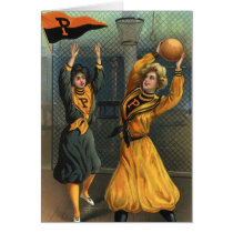 Vintage Women's Basketball cards by YesterdayCafe Vintage Women's Basketball cards