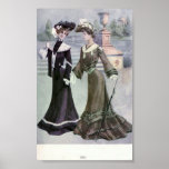 Vintage Women's Fashion 1900's posters