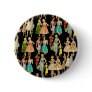 Vintage Women's Fashion Pinback Buttons