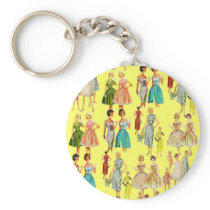 Vintage Women's Fashion Key Chains