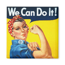 Vintage Womens Rights Ad Magnets
