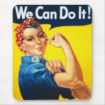 Vintage Womens Rights Ad Mousepads