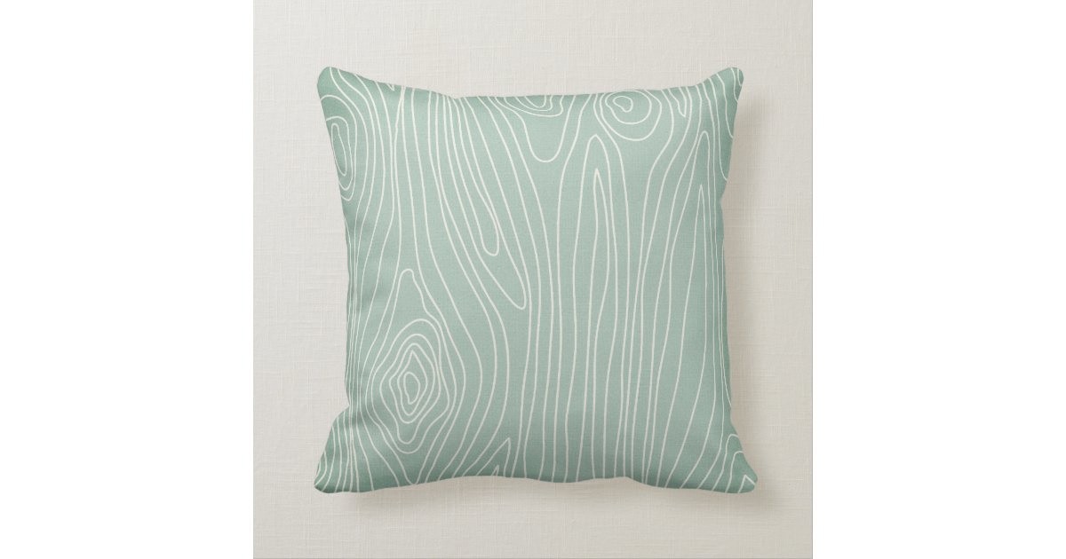 Vintage Wood Throw Pillow Zazzle