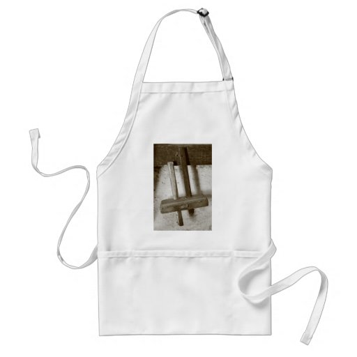 Vintage woodworking tool adult apron | Zazzle