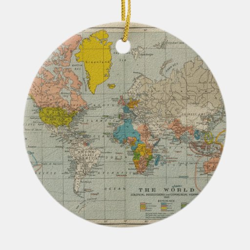 vintage world map 1910 christmas ornaments zazzle vintage world map 1910 christmas ornaments zazzle