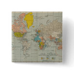 Vintage World Map buttons