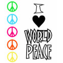 Vintage World Peace Tee t-shirts