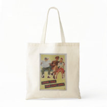 Vintage World War II Print Canvas Bags