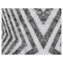 Vintage Worn Hazard Stripes Textured Flyers