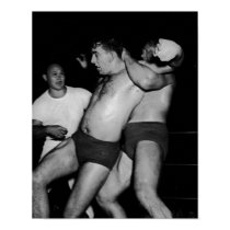 Vintage Wrestling Poster Series posters by ggilman Vintage Wrestling Poster Series posters