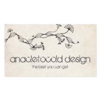 vintage wrinkled old paper business cards