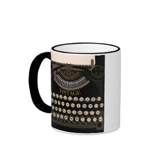 Vintage Writing Mug mug