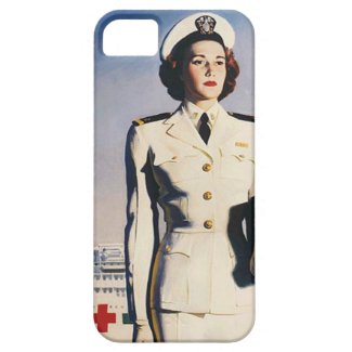 Vintage WW II Navy Nurse iPhone 5 Case