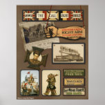 Vintage WWI "Allied Forces" Scrapbook Print