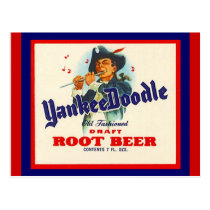 Vintage Yankee Doodle Root Beer Postcards postcards