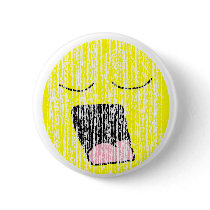 Vintage Yawning Smiley buttons