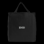 Vintage Year embroidered bags