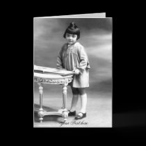 Vintage young girl cards