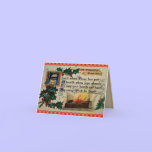 Vintage Yule Card