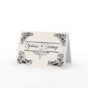 Vintage Yuletides Photo Christmas Card by farmer77 Vintage Yuletides Photo Christmas Card