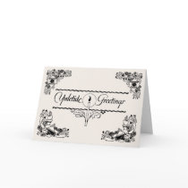 Vintage Yuletides Photo Christmas Card by farmer77 Vintage Yuletides Photo Christmas Card