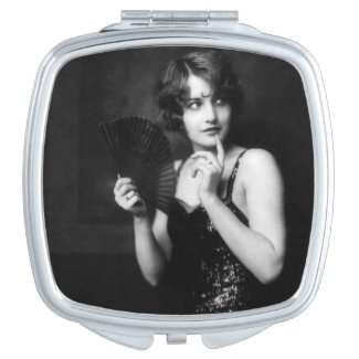 Vintage Ziegfeld Girl Makeup Mirrors