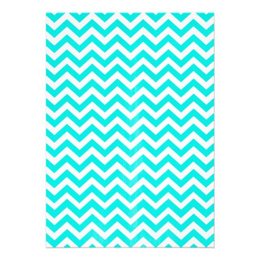 Vintage Zigzag Bridal Shower Invitations