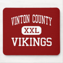 Vinton County - Vikings - High - McArthur Ohio Mouse Pad