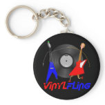 Vinyl Fling Keychains