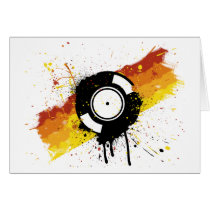 Vinyl Graffiti Cards