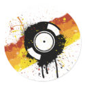 Vinyl Graffiti - DJ record DJing DJs Disc Jockey stickers