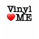Vinyl Heart Me t-shirts