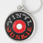 Vinyl Junkie Keychains