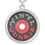 Vinyl Junkie Pendant