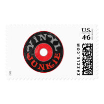 Vinyl Junkie postage by koncepts Vinyl Junkie postage