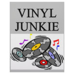 VINYL junkie record collector Custom Letterhead