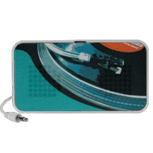 Vinyl Music Turntable Travel Speaker