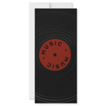 Vinyl Custom Rack Card