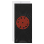Vinyl rack cards