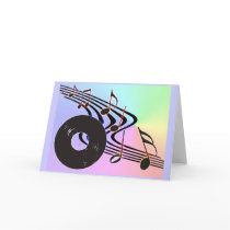 Vinyl Record and Notes Card by thehatch Vinyl Record and Notes Card