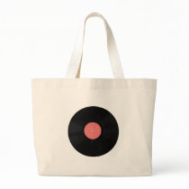 Vinyl record canvas bags