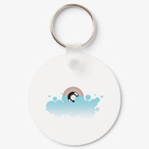 Vinyl Record Cloud - DJ Disc Jockey Music keychains