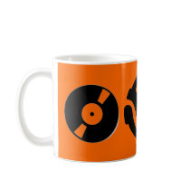 VINYL RECORD COFFEE MUG